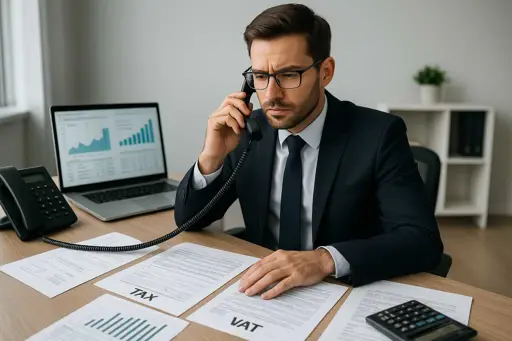 مشاور مالیاتی تلفنی