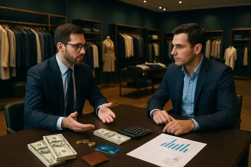 مالیات پوشاک فروشی و تولیدی لباس