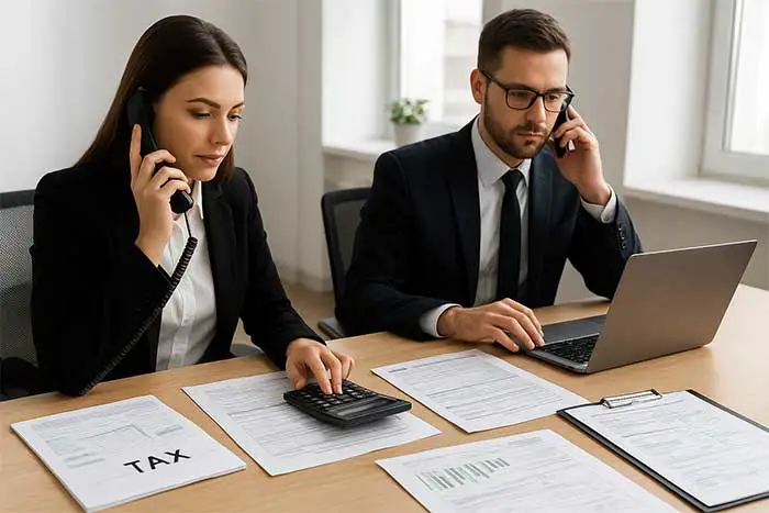 مشاور مالیاتی تلفنی