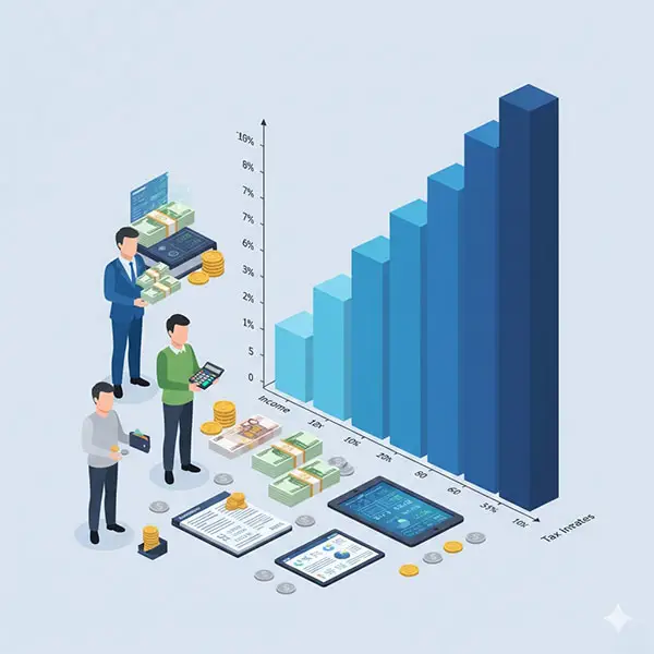 مالیات تصاعدی یا پیشرونده چیست؟